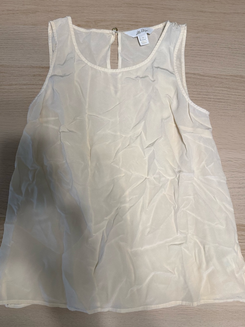 Lilly Pulitzer Top S Cream